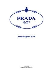 prada bilancio 2018|prada group annual report.